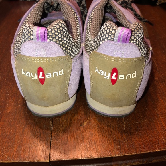 KAYLAND "COMET" PURPLE SUEDE LEATHER SNEAKERS - WOMENS SIZE 10US/7.5EU ~ - Picture 5 of 8